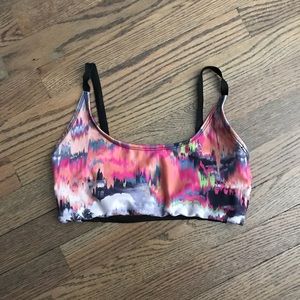 Super cute tie-dyed Onzie sports bra